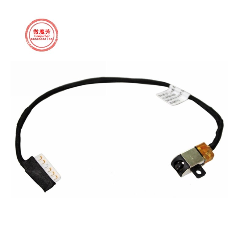 Laptop DC-IN DC DC Power Jack Cable for Dell Inspiron 15 17 5000 5767 5565 5567 BAL30 R6RKM 0R6RKM DC30100YN00