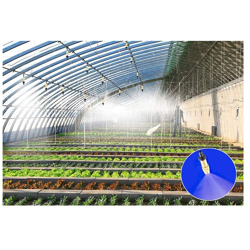 30 szt. Podlewanie dysza regulowana miedź nawadnianie wody zraszacz mgły mini zaparowanie akcesoria robić szklarni