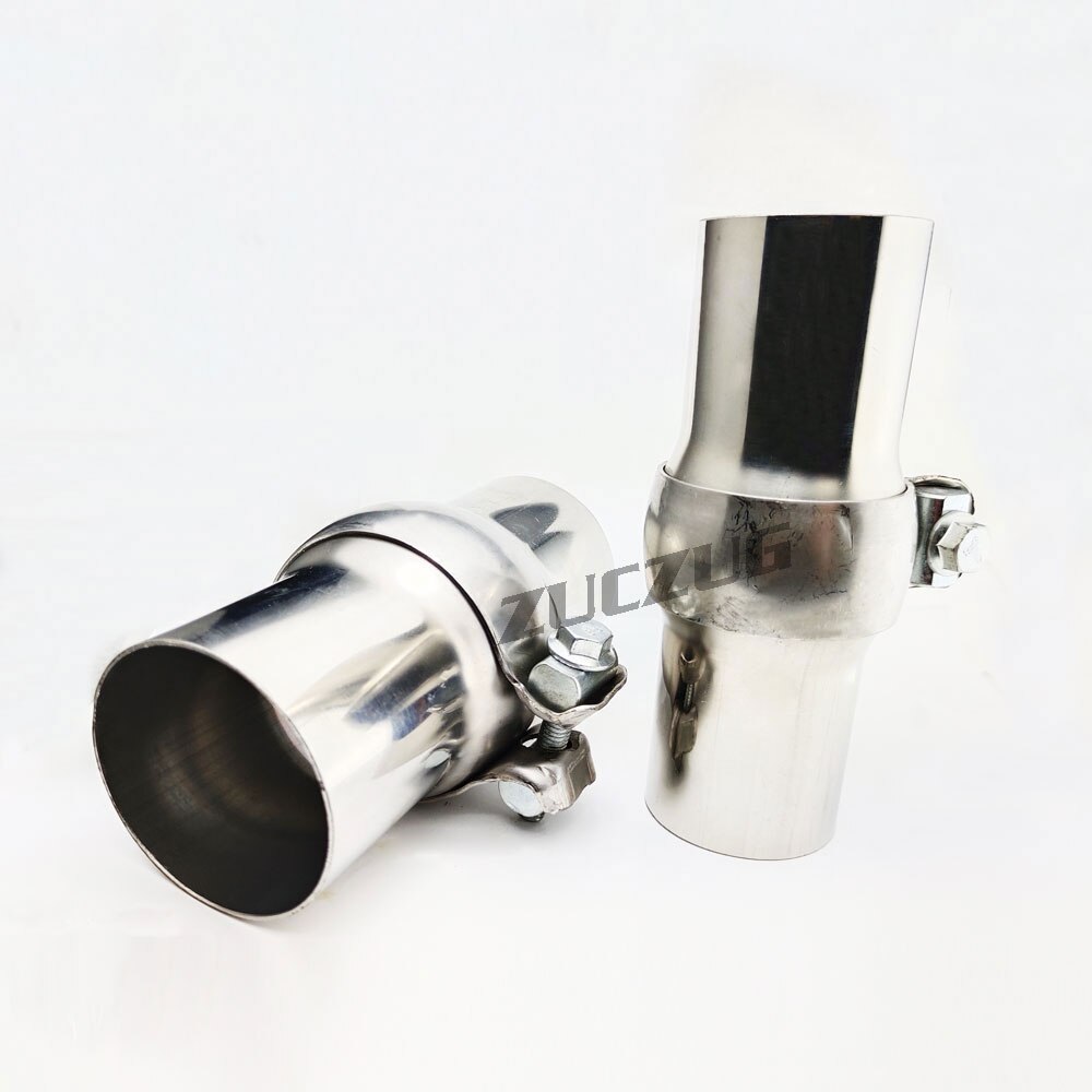 Car Accessories SWIVEL EXHAUST CLAMP SS Joint Universal Muffler Adjustment Adapter Pipe