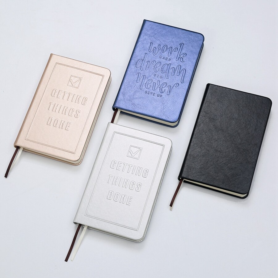 Pocket Notebook A6 To Do List planners Hardcover Journal UNDATED Diary Stationery Office Supplies , 192 Pages 5.7 x 3.7 in