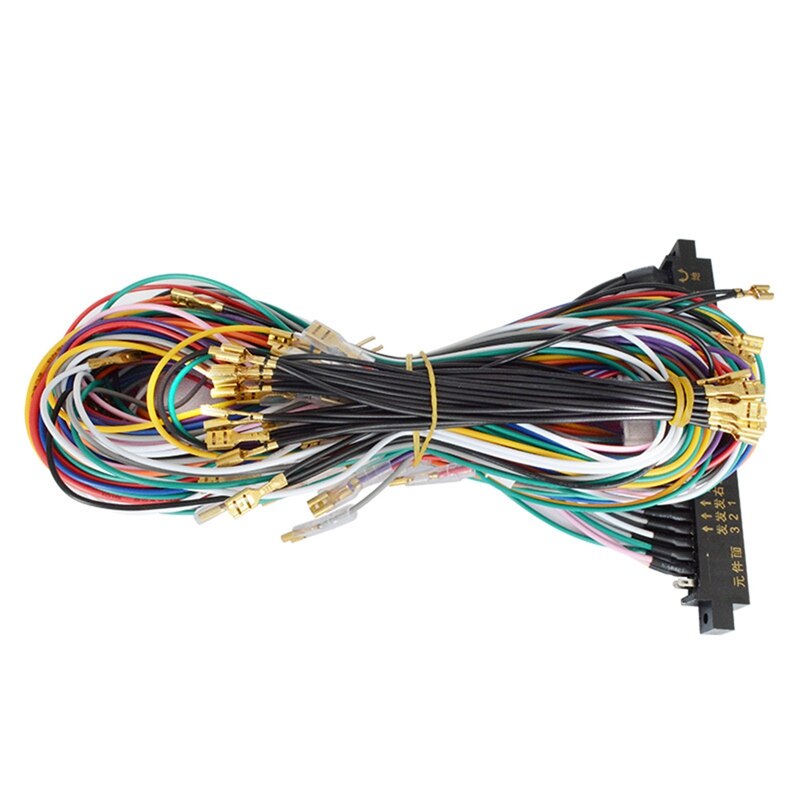 Jamma Harnas Kast Draad Met 5, 6 Action Knop Draden/Jamma 28 Pin Met 5,6 Knoppen Draden Voor Arcade Game Machine