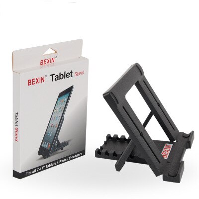 Lui Mobiele Telefoon Tablet Stand Kinderen Leren Machine Ipad Stand Desktop Tablet Computer Mini Stand: Black