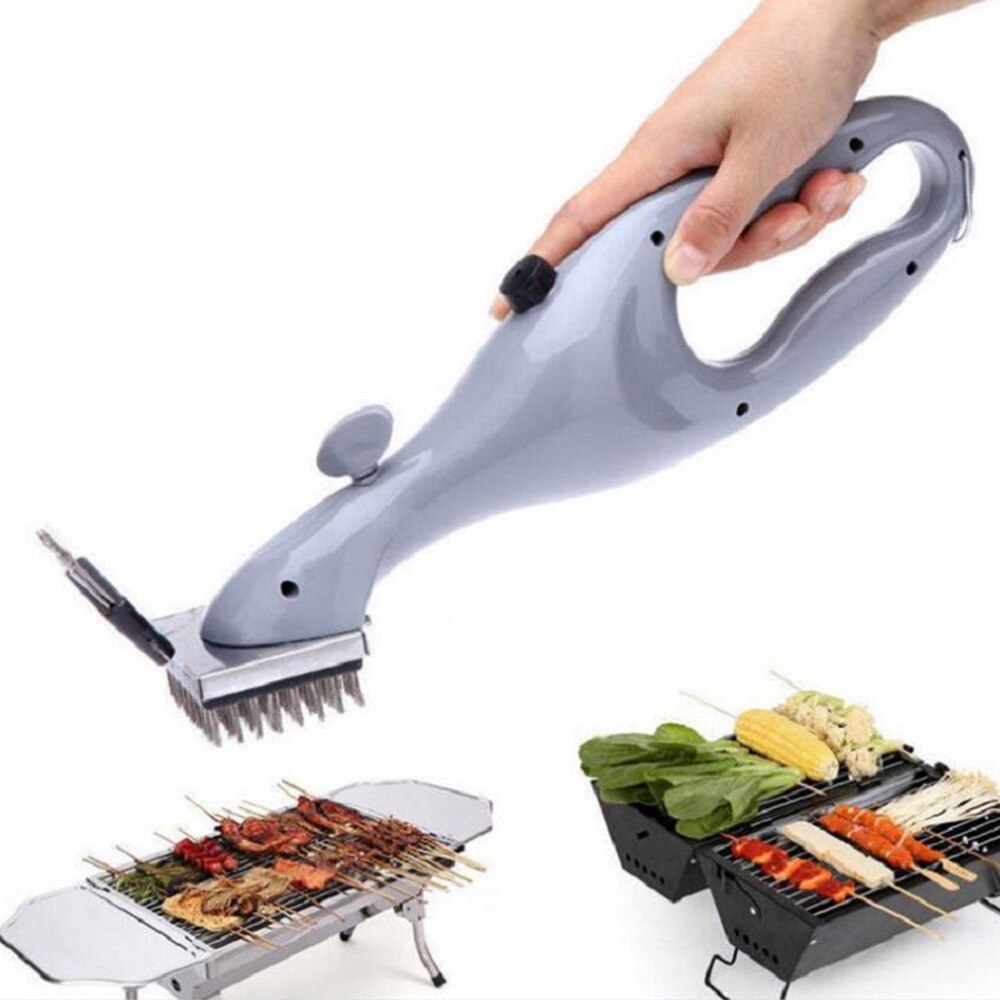 BBQ Grill Brush Cleaner Stainless Steel Wire Bristles Cleaning Brush for Charcoal Gril Kitchen Accessories BBQ Cleaning Tool