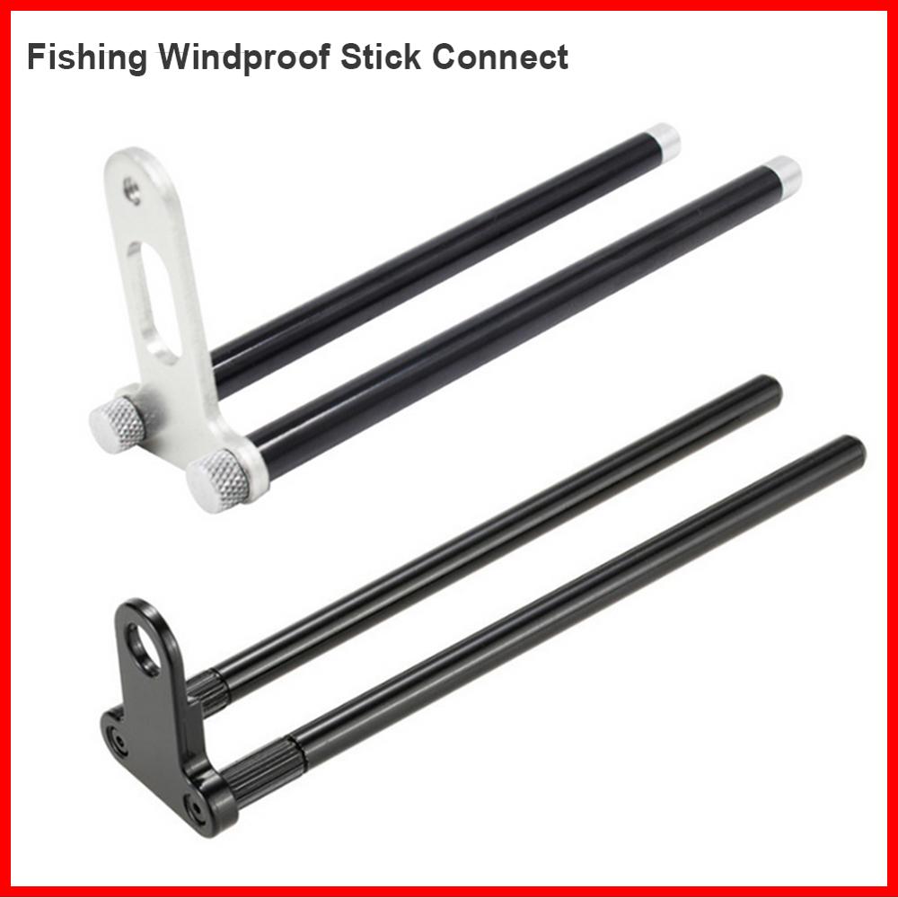 Fishing Windproof Stick Snag Bar Ear Connect with Bite Alarm Carp Aluminum Alloy Fishing Tackle Accessories