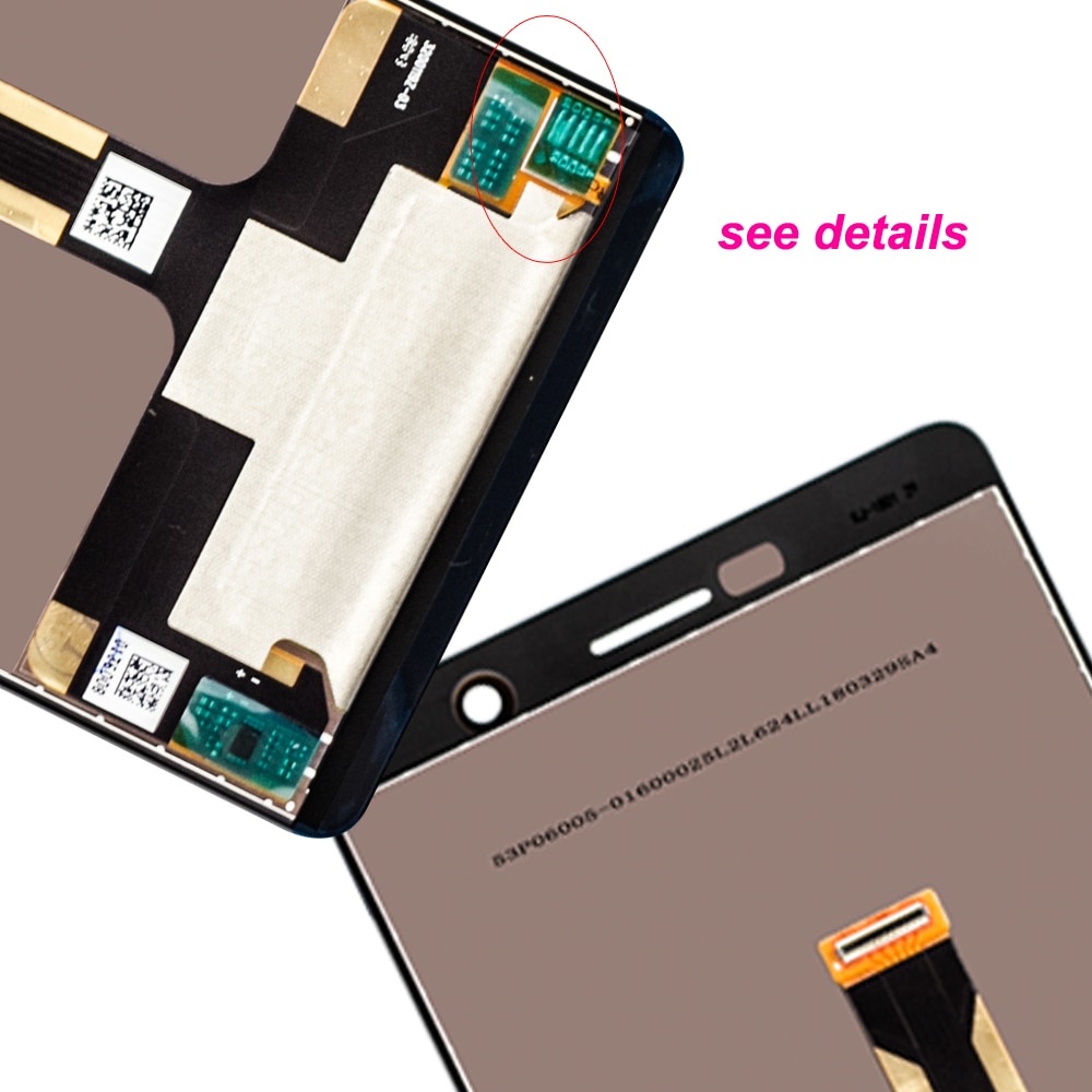 Pour Nokia 7 Plus écran LCD écran tactile numériseur assemblée remplacement pour Nokia 7 Plus N7Plus TA-1046 TA-1055 TA-1062 6.0 "LCD