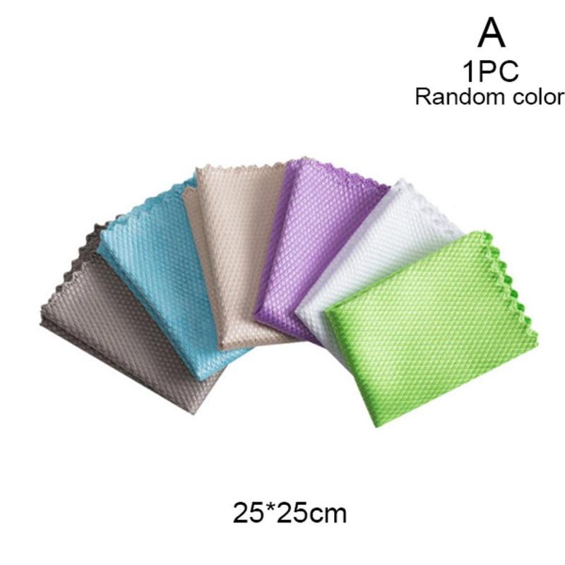 1 Stuk Huishoudelijk Schoonmaken Doek Vis Schaal Rag, Absorberende Reiniging Scrub Handdoek Is Haar, water Niet Schuur Gerechten Aan Huis X7F1: 25X25cm