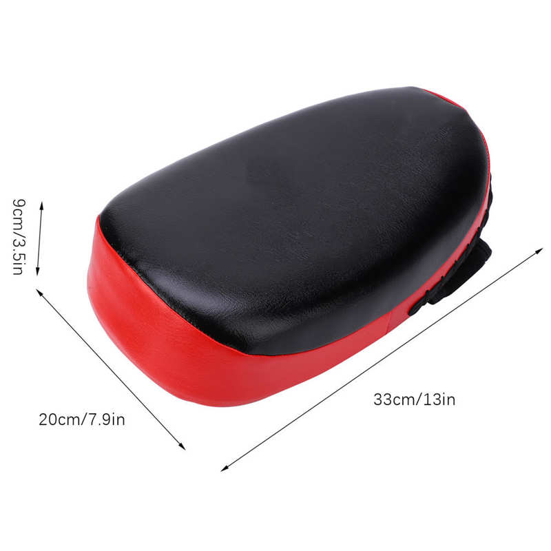 Karate Kick Pad Focusing Pad PU Arc Kick Pad Training Foot Target /Hand Target For Boxing Taekwondo Sanda Punching Punch
