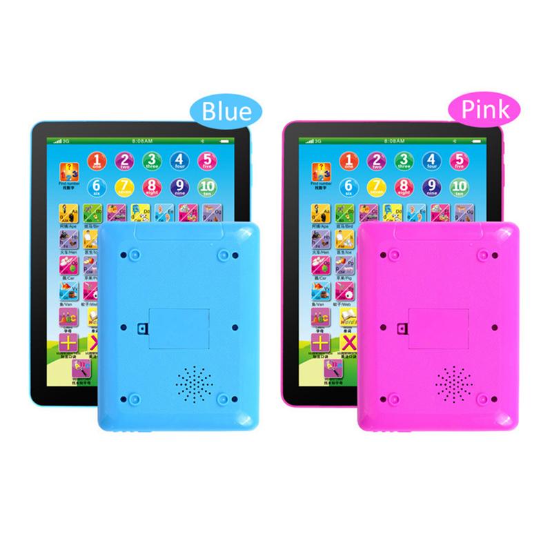 Early Learning Tablet Pad Computer Machine Touch Screen Intelligent Study Device Toy for Kids Children Christmas