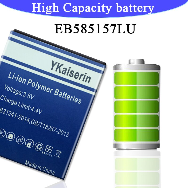 100% neue Batterie für Samsung Galaxy Win I8520 I8530 I8550 I8552 I8558 I869 E500 Batterie EB585157LU 4000mAh Volle Kapazität batterie