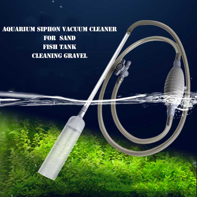 Aquarium Siphon Stofzuiger Voor Fish Tank Cleaning Grind &amp; Zand Aquarium Siphon Aquarium Water Changer