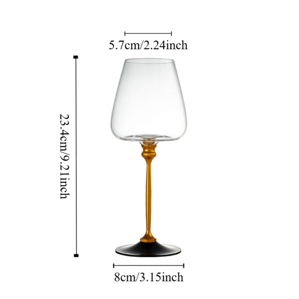 Copas de vino de cristal giratorias transparentes únicas, soporte ergonómico de 500ml, copa de cristal, Base gruesa, decantador de vino, copa de cristal para cócteles