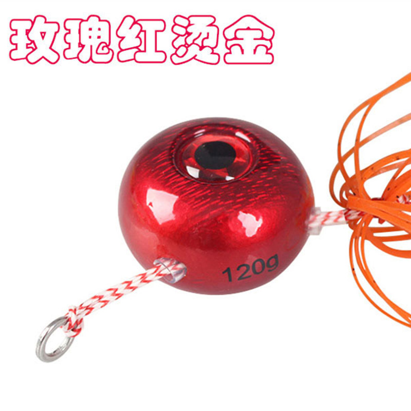 YBDean 60g-200g Inchiku DeepSea Metal plantilla de hundimiento rápido faldas de goma agua salada mar-bream señuelo de pesca Tai Kabura Jig Slider