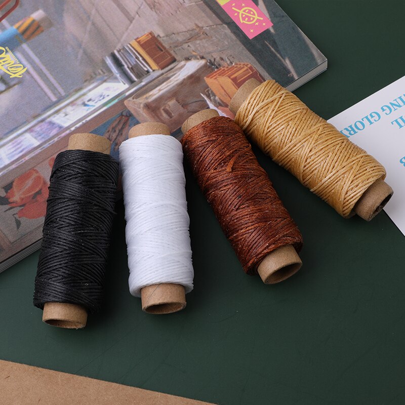 Lmdz Lederen Naaien Tool Set Skiving Mes Hand Punch Groover Houten Handvat Priem Wax Draad Schaar Leer Naald Accessoires