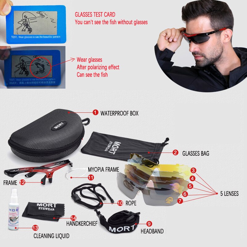 Vandringsglasögon män solglasögon hd polariserade glasögon linsfall utomhus sport vandring fiske klättring bergsklättring