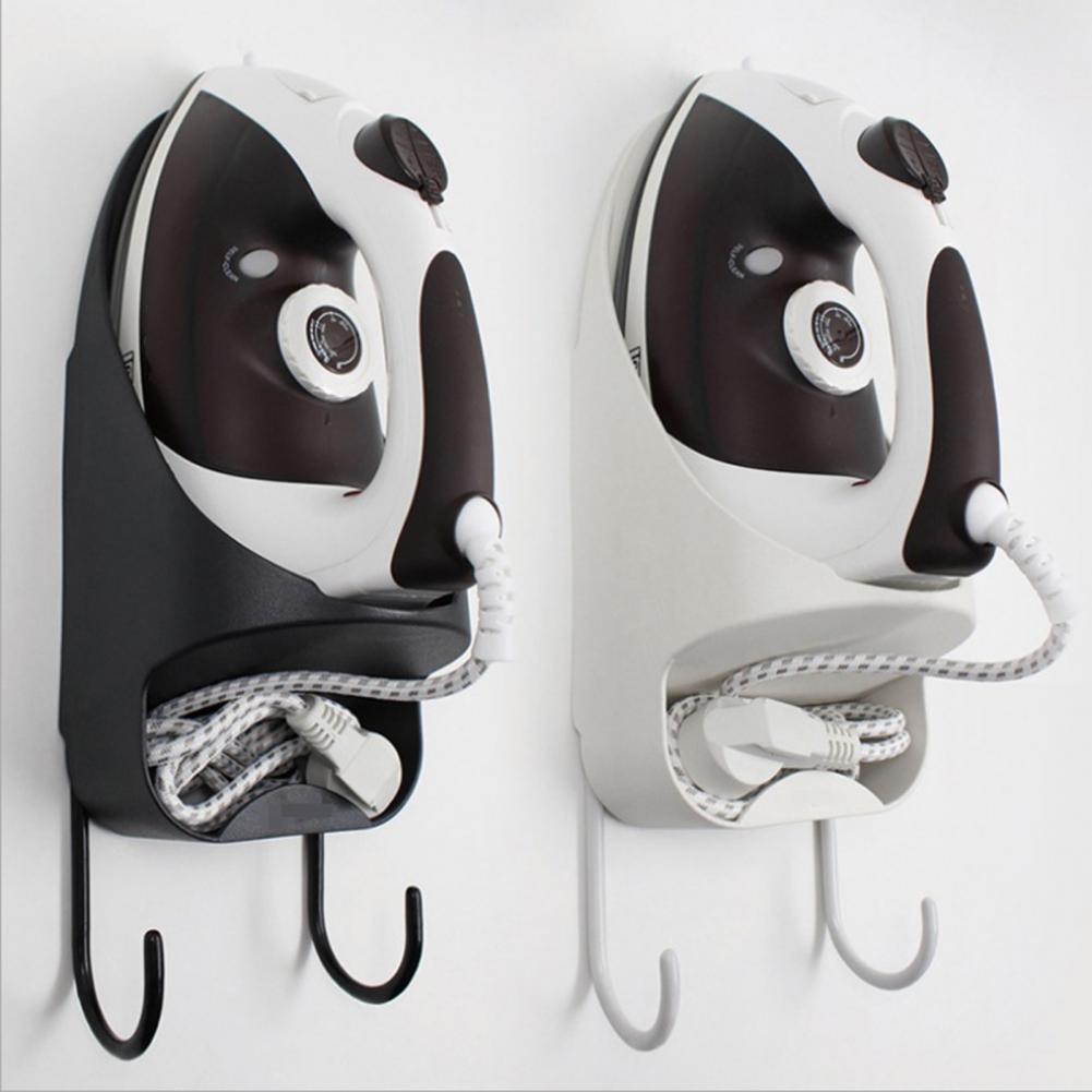 Strijkplank Houder Strijkplank Opbergrek Wasruimte Organizer Muur Mount Ijzeren Plank Hanger Elektrische Strijkijzer Voor Thuis