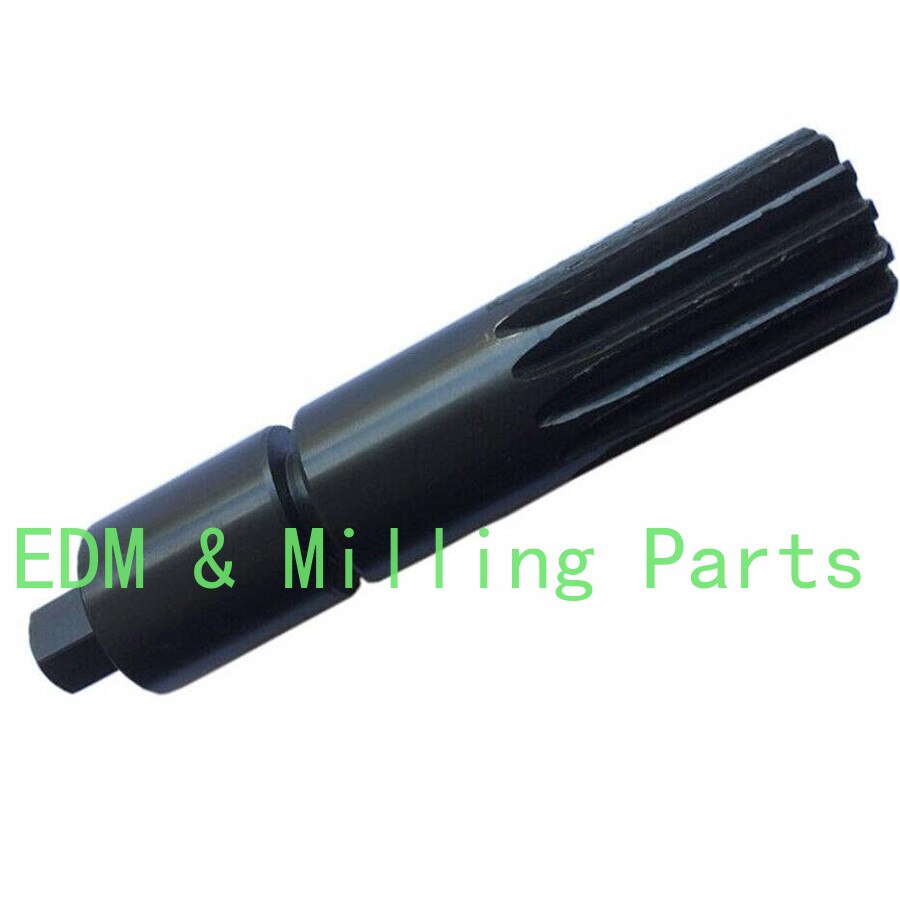 CNC Milling Machine Ram Pinion C120 Slide Spindle Gear Shaft Mill Tool For Bridgeport Mill Part