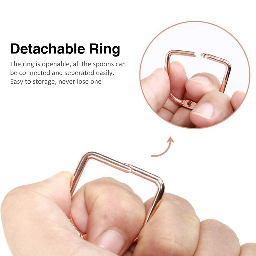 11PCs Silicone Cooking Utensils Set Non-stick Spatula Shovel Copper Plated Handle Cooking Tools Set Kitchen Tools Kitchenware