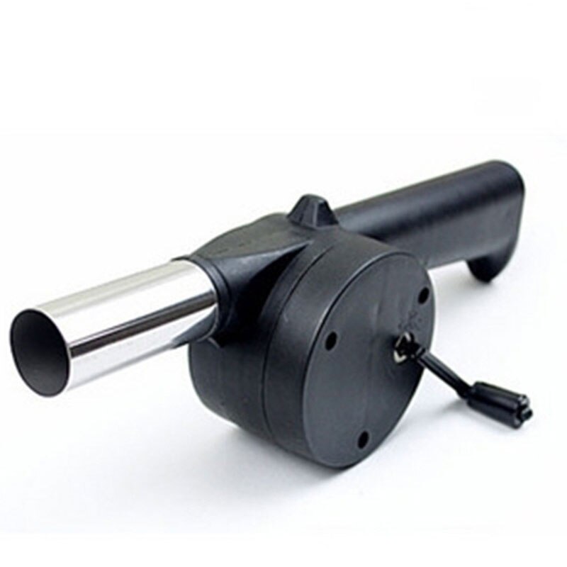 Manual Blower Portable Fan Air Blower Hand Crank Blower BBQ Tools Hairdryer Oven Accessories