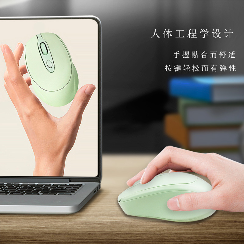 Wireless mouse bluetooth mute optical mouse computer accessories