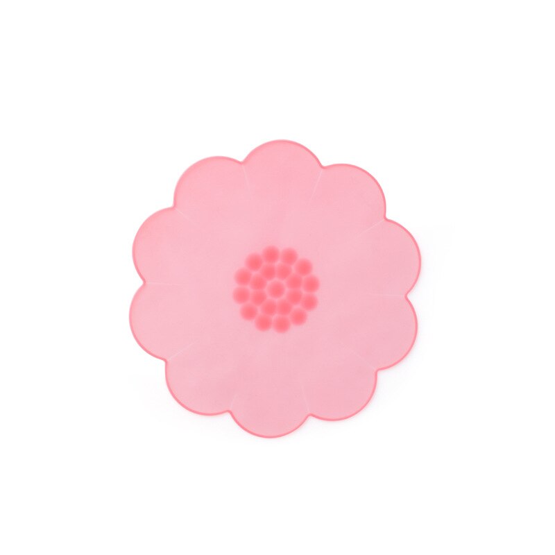 1 Lot Reusable Silicone Stretch Lids Food Fresh-keeping Kitchen Supplies Flower Shape Sealed Refrigerator Bowl Cover Household
