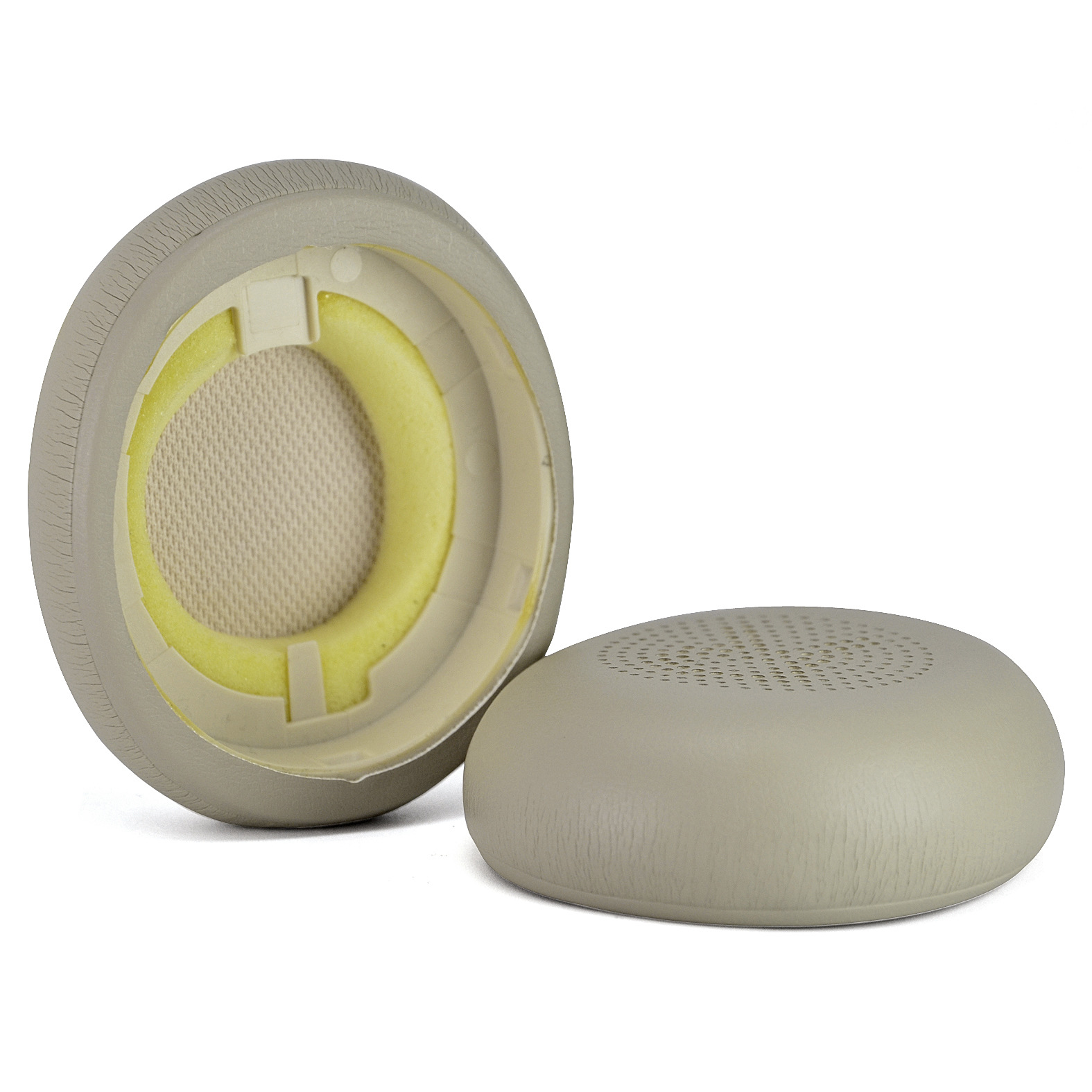 1 par de almohadillas de espuma de repuesto para auriculares jabra ELITE 45H Evolve2 65: Marrón
