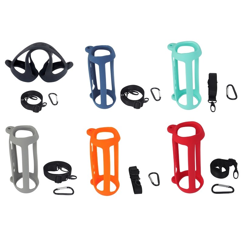 Draagbare Shell Carrying Casefor Jbl Flip 6 Speaker Bescherming Shell Draagbare Transpiratie Houder Met Riem