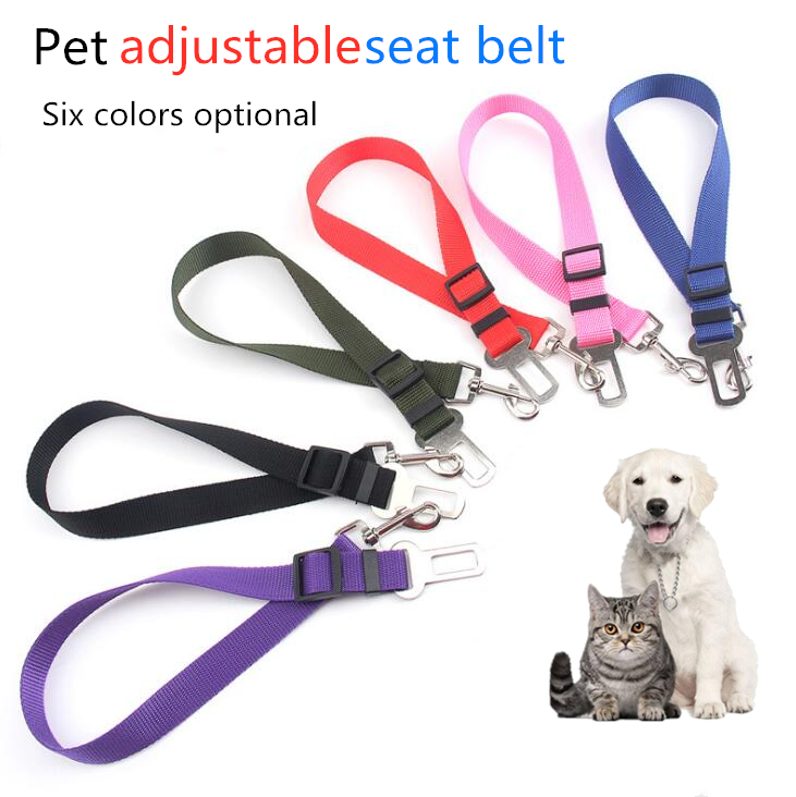 Voertuig Auto Pet Dog Seat Belt Puppy Auto Gordel Harness Lead Clip Hond Levert Veiligheid Hendel Auto Tractie Producten 3S1