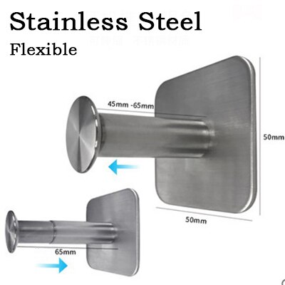 Universal metall stark klibbig hörlurar headset hängare hörlursställ krok för bord säng vägg hörlurshållare ställ: Hörlurshållare -4