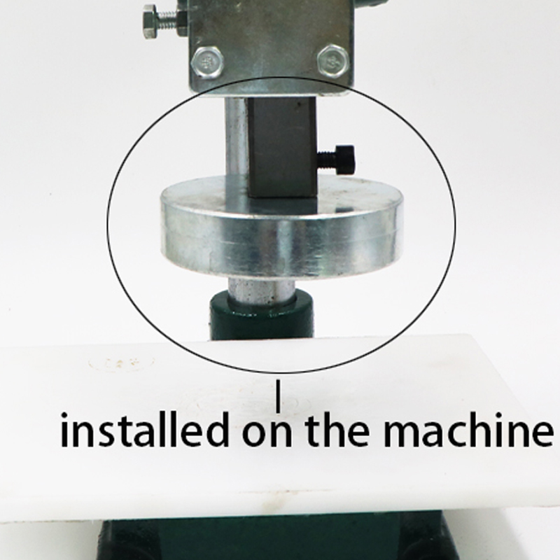 Steel press plate for cutter hole punch stamping machine