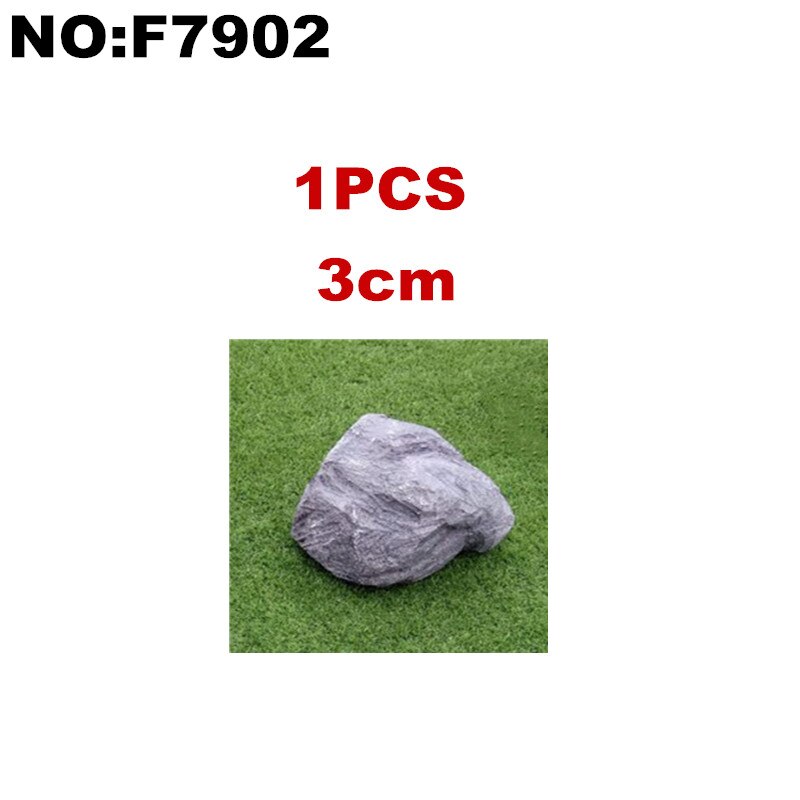 ins Wind Net Red Foam stone simulation props Shooting Props Ornaments Photography Prop decoration: F7902 3CM 1PCS