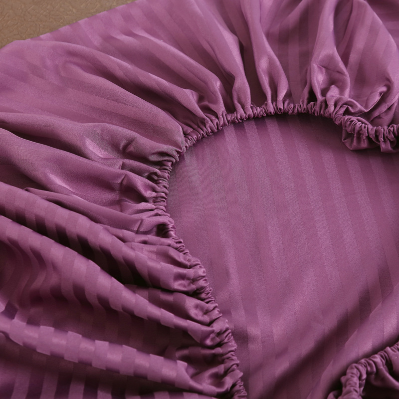 Gestreepte Massage Tafel Bed Hoeslaken Elastische Volledige Cover Rubber Band Massage Spa Bed Cover Met Gezicht Gat 4 maten