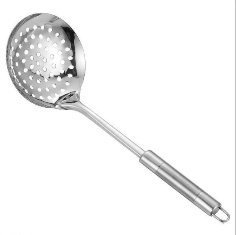 Antirust Cooking Tool Sets 304 Food Stainless Steel Kitchen Tools Gadgets Spatula Colander Soup Spoon Home Healthy Tools E11825: 12