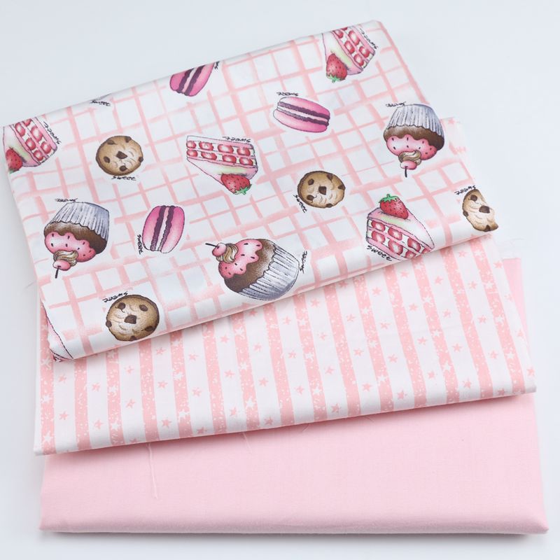 160cm * 50cm biszkopt ciasto bawełniane tkaniny DIY pościel pikowanie odzież sukienka tkanina patchworkowa dzieci handwork dekoracja zasłony tkaniny