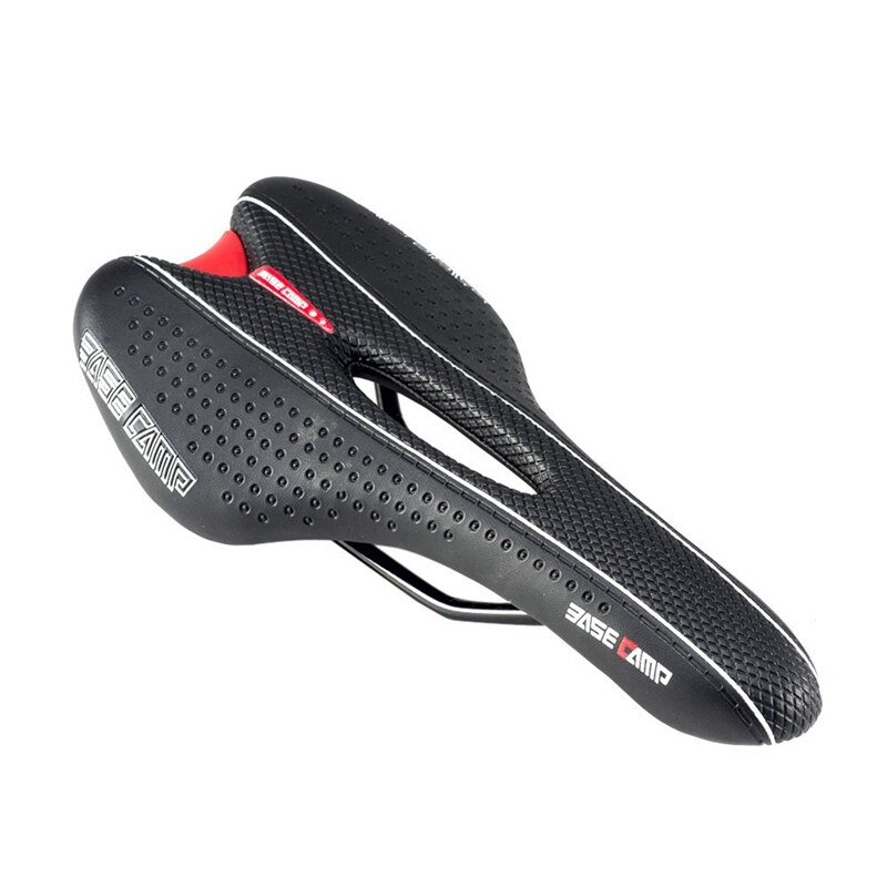 BaseCamp VTT vélo cyclisme selle creuse coussin de siège noir: Default Title