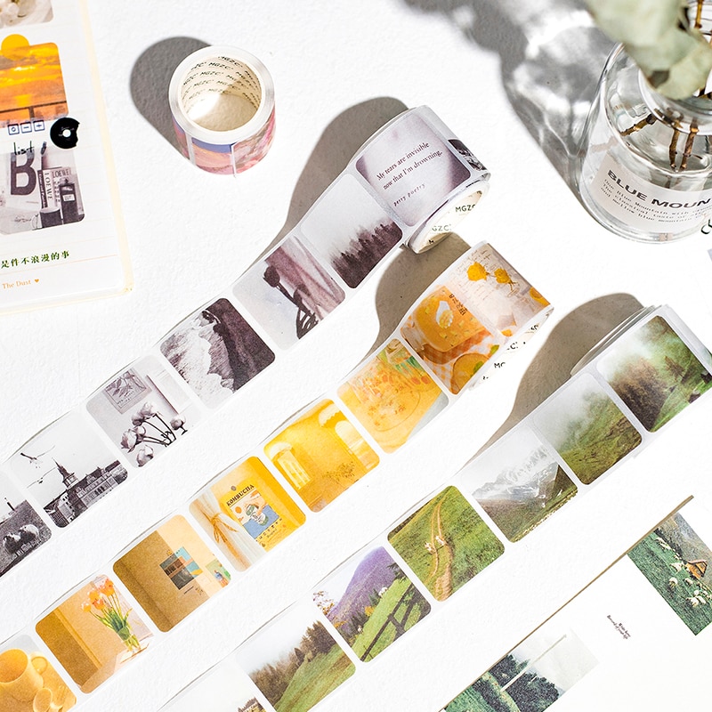 12PCS/LOT preface and sea series cute lovely decorative paper masking washi tape