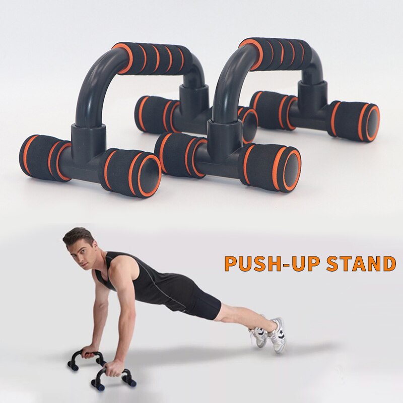 2 stk h er skabt push up stand bar abdominal beslag bryst øvelser fitness udstyr crossfit skum håndgreb muskel træner