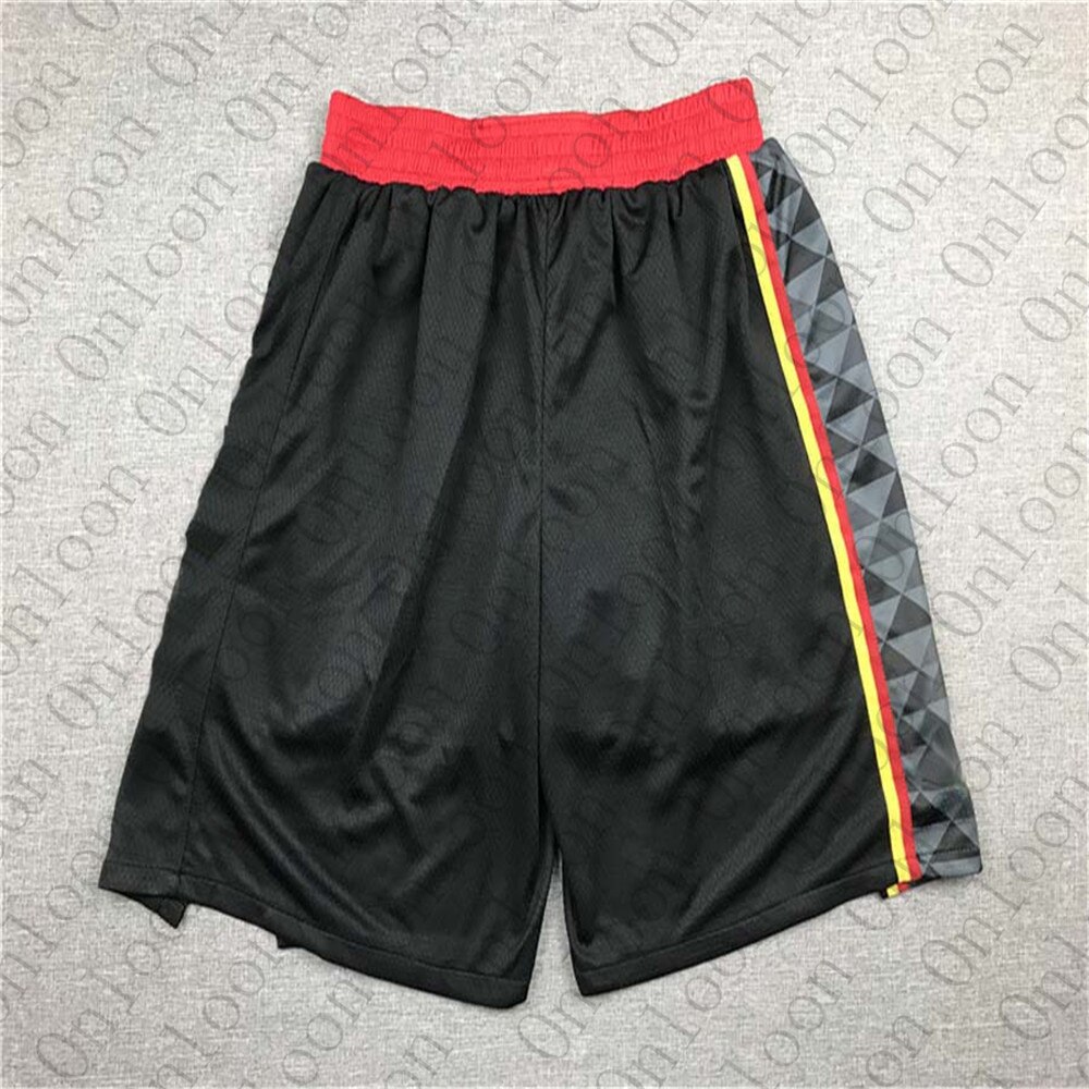 Free Men's America Basketball Atlanta Shorts For Sports Shorts Ball Shorts