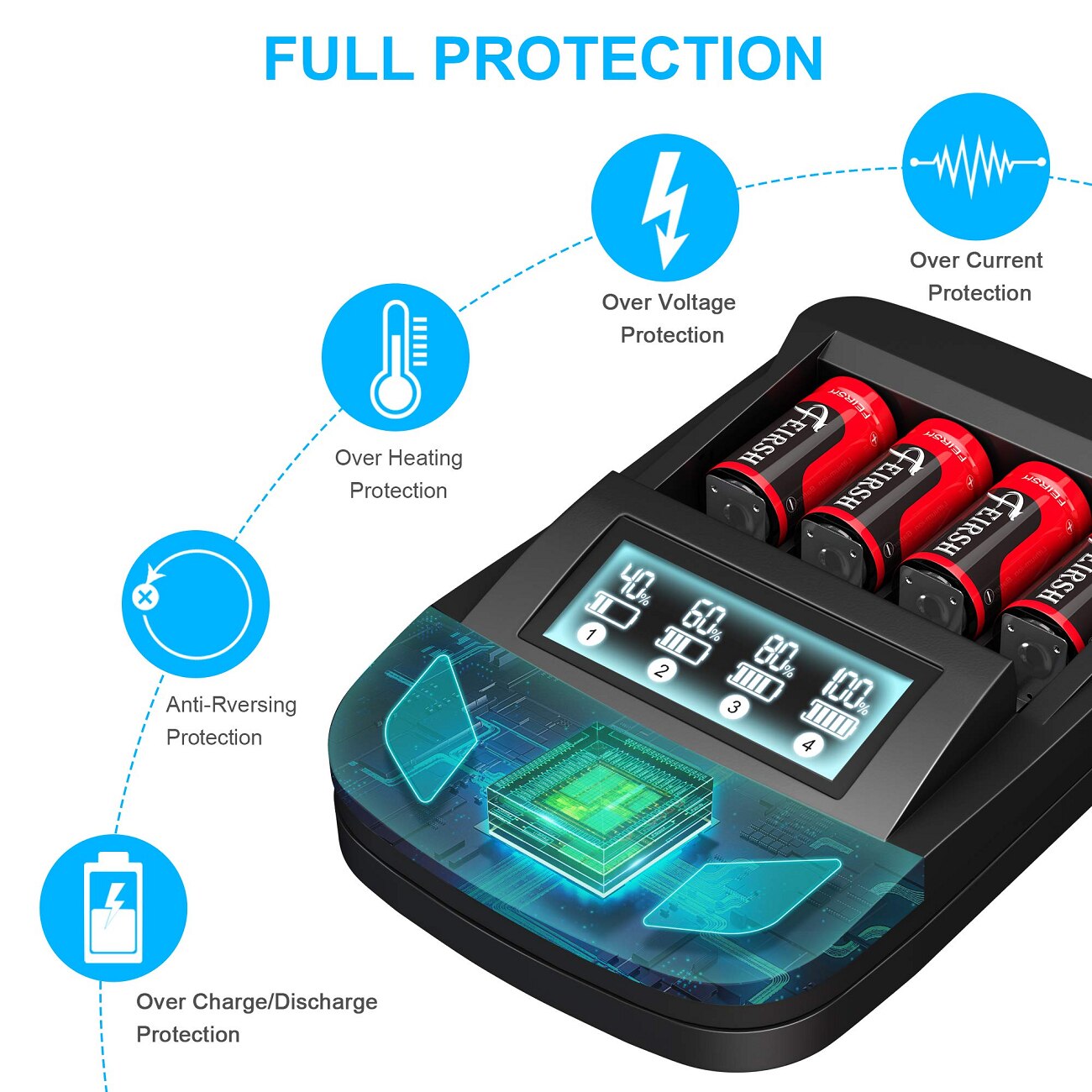 3.7v 800 mah  cr123a genopladelige batterier til arlo trådløst kamera og led digital 16340 aa aaa  cr17345 cr123a batterioplader