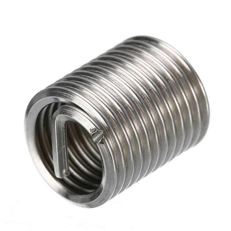 60pcs/set Silver Stainless Steel Thread Repair Insert Kit M3 M4 M5 M6 M8 M10 M12