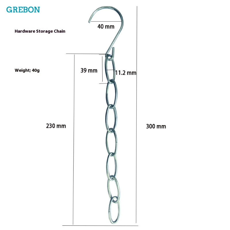 Multifunctional Chain Hanger Wardrobe Storage Multi-Layer and Folding Drying Rack Clothing Display Space-saving Hanger