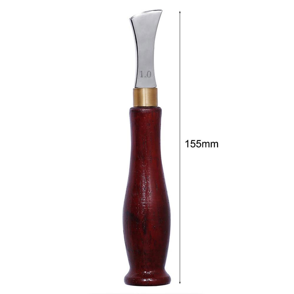 Leather craft tool leather Edge Creaser 1.0-2.5mm LeatherCraft DIY Edge Creasing Press Line Tool cold press