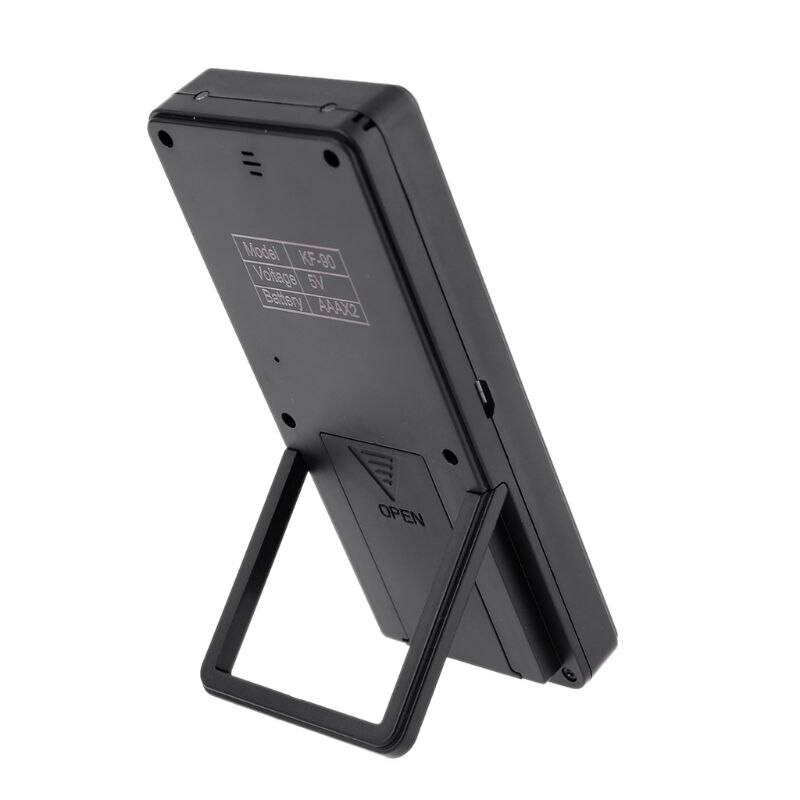 Détecteur de rayonnement Ultraviolet UVI mètre testeur de radiomètre avec thermomètre 28TC