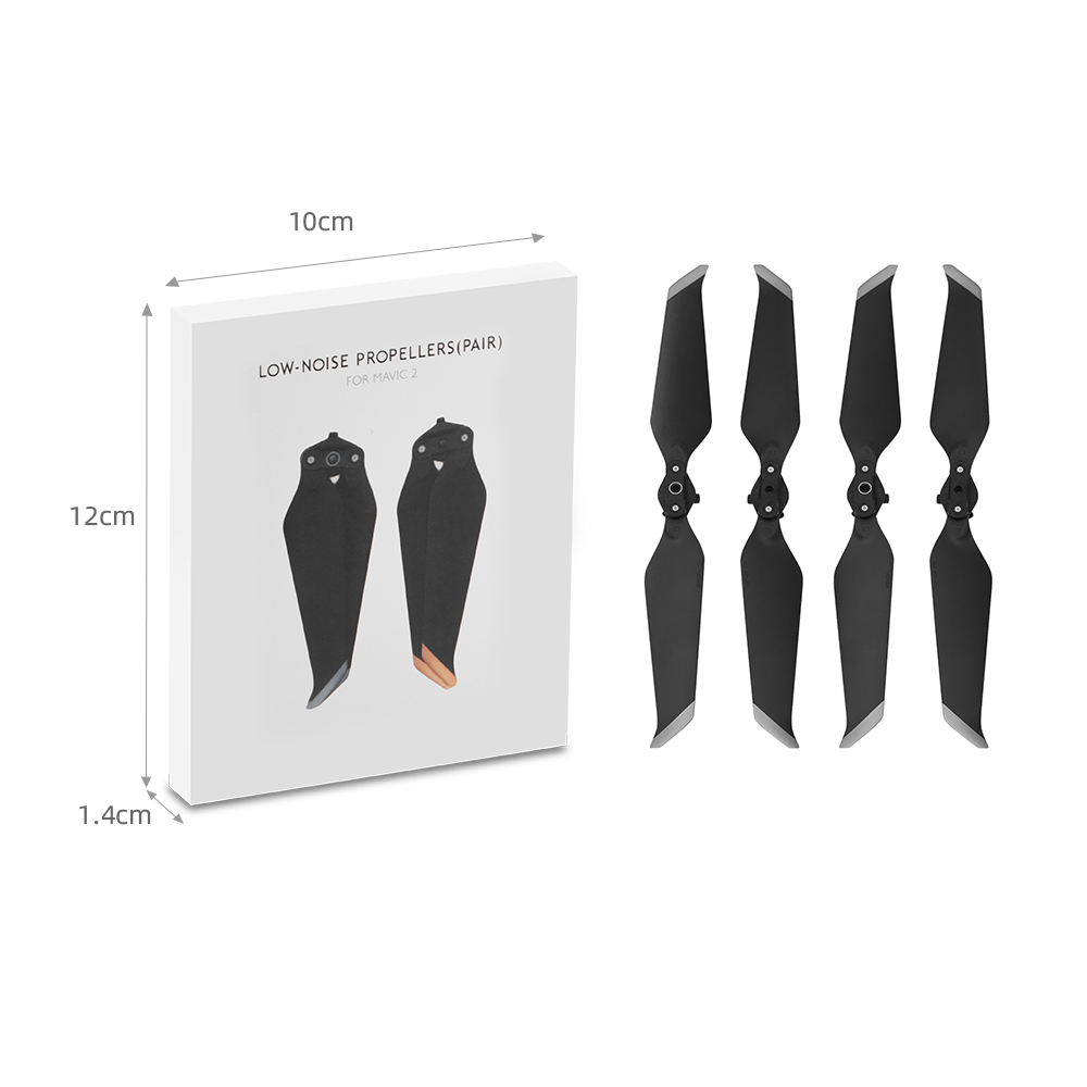 Propeller for DJI Mavic 2 Pro Zoom 8743 Low-Noise Props Quick-Release Blade 8743 Noise Reduction Fan Drone Parts Screw Accessory