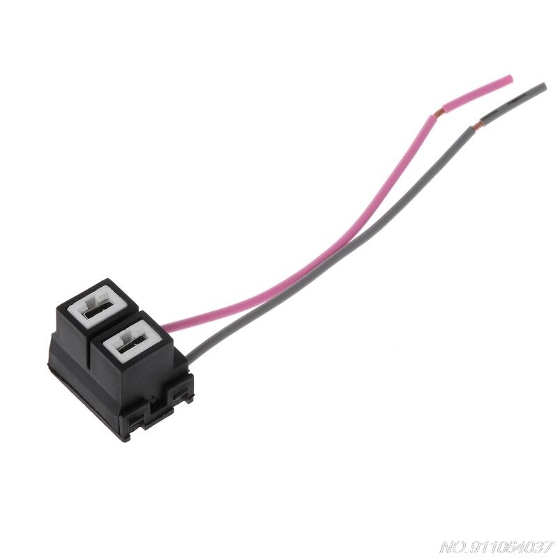 Ceramic H7 Car Halogen Bulb Socket Power Adapter Plug Connector Wiring Harness N19 20