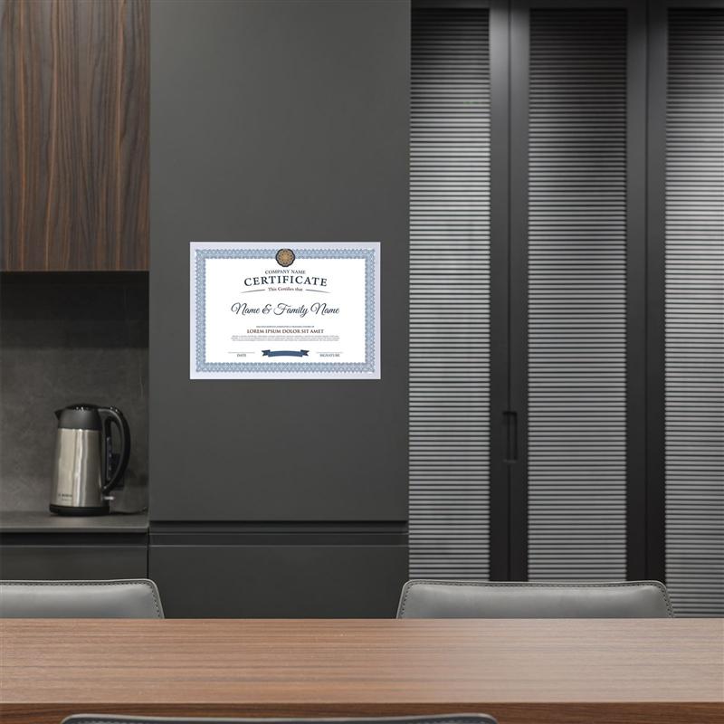 1Pc Magnetische Poster Frame Pvc Fotolijst Minimalistische Certificaat Frame