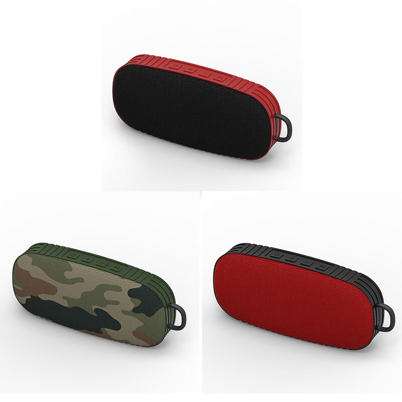 Draadloze Stereo Camouflage Waterdichte IP66 Ruisonderdrukking Subwoofer Met Mic Portable Bluetooth 5.0 Speaker True