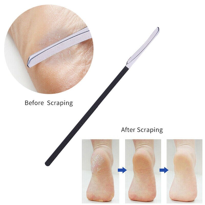 Toe pedicure knife tool to remove dead skin cuticle agent stainless steel foot care tool kit