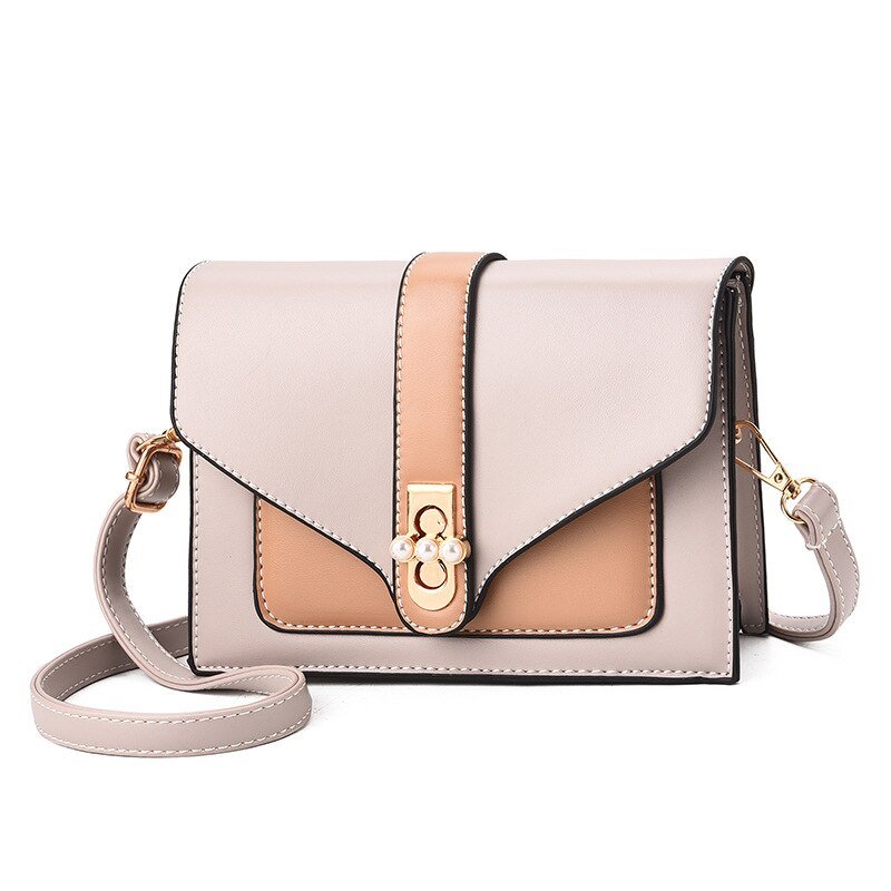 Vrouwen Messenger Bags Luxe Handtassen Beroemde Vrouwen Tas Casual Tote Interieur Slot Pocket: Light Grey