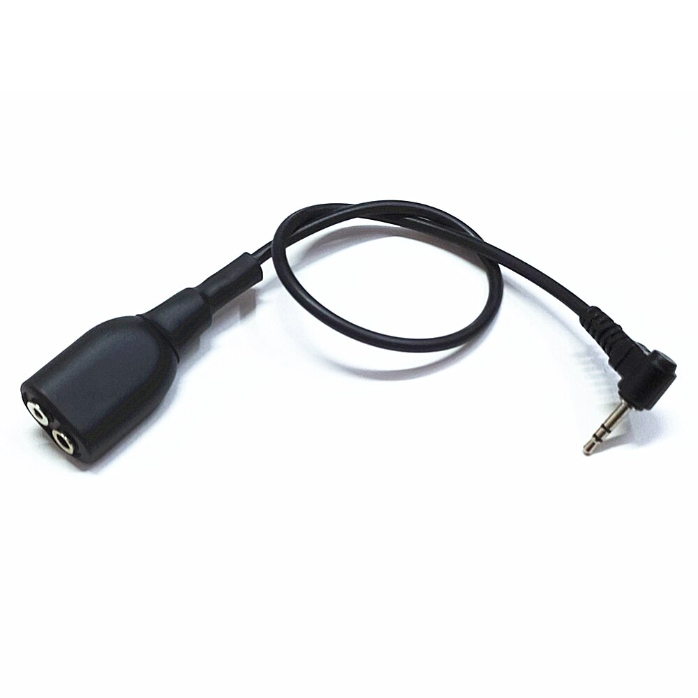 Adapter for connecting Motorola 2-pin headphones to Motorola 1-pin radio ,M2 to M1 Adapter for T5428 TLKR-T5 SX800 FR60