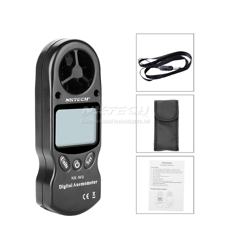 NKTECH-Mini thermomètre numérique Portable LCD, compteur de température et d&#39;humidité, hygromètre multifonction, NK-W0